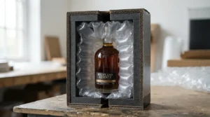 A durable wine travel bag demonstrating bottle breakage prevention features