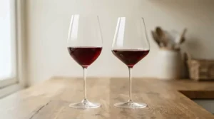 Comparison of casual everyday and elegant special occasion best bordeaux glasses side by side