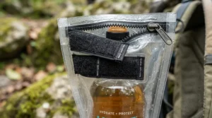 A dual-seal wine bottle protector bag for suitcase leak prevention